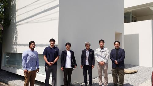 坂本昭先生と共に